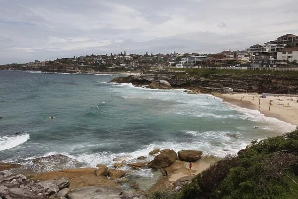 Coastal path from Bondi Beach to Bronte and Congee, Sydney, New South Wales, Australia