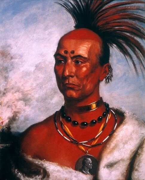 BLACK HAWK (1767-1838). Native American Sauk leader