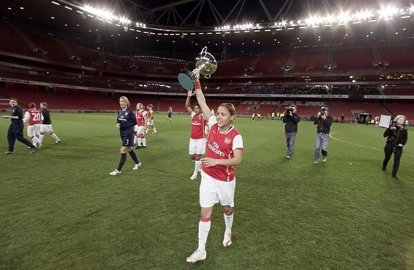 Alex Scott (Arsenal) with the Premier League