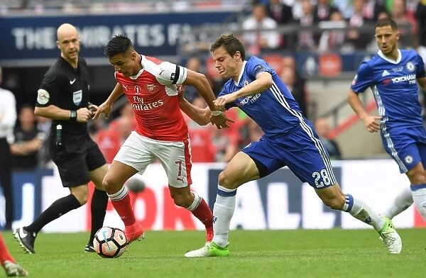 Alexis Sanchez vs. Cesar Azpilicueta: Arsenal's FA Cup Final Victory (2017) - Arsenal 2:1 Chelsea