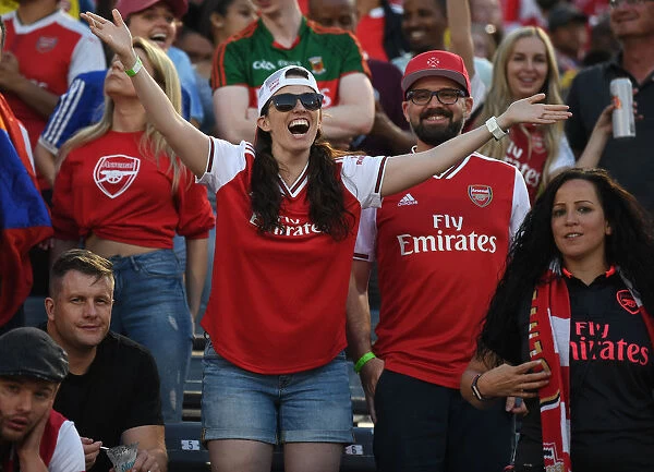 Arsenal Fans Cheer at Colorado Rapids vs. Arsenal (2019-20)
