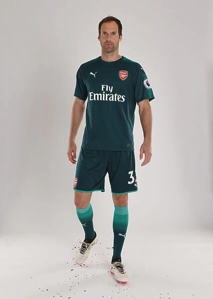Arsenal FC 2017-18: Petr Cech's Team Photocall