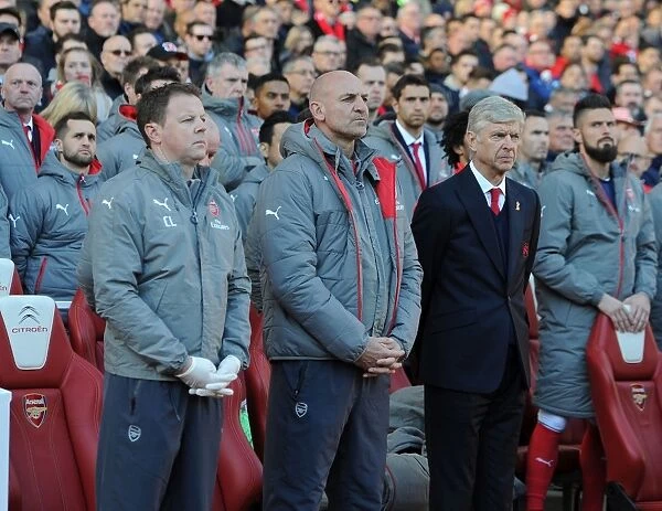 Arsenal vs. Tottenham: Pre-Match Moment of Silence (2016-17)