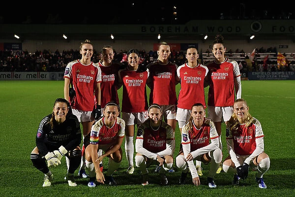 Arsenal Women vs. Tottenham Hotspur Women - FA WSL Cup Clash at Meadow Park (2023-24)
