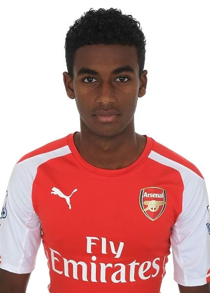 Arsenal's Gedion Zelalem at 2014-15 Photocall