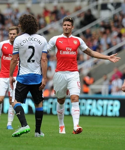 Giroud in Action: Arsenal's Win Against Newcastle United, Premier League 2015-16