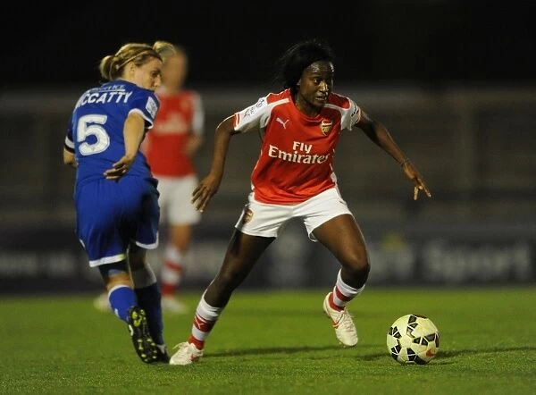Intense Battle: Chioma Ubogagu vs Grace McCatty, Arsenal Ladies vs Bristol Academy WSL Match