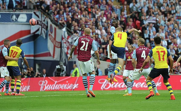 Per Mertesacker's Game-Changing Goal: Arsenal's FA Cup Final Victory over Aston Villa