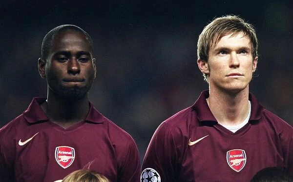 Quincy Owusu-Abeyie and Alex Hleb (Arsenal). Arsenal 0: 0 Ajax