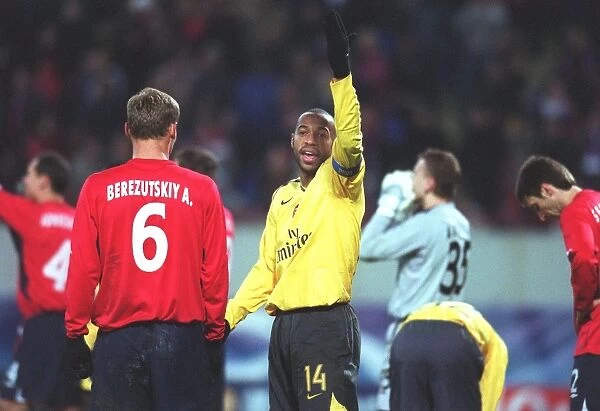Thierry Henry's Controversial Handball: Arsenal's Heartbreaking Defeat in Moscow (CSKA 1-0 Arsenal, UEFA Champions League)