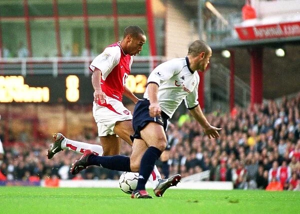Thierry Henry's Unforgettable Goal: Arsenal's 3-0 Victory Over Tottenham at Highbury, 2002