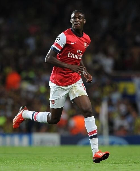 Yaya Sanogo in Action: Arsenal vs Fenerbahce, UEFA Champions League Play-offs (2013)