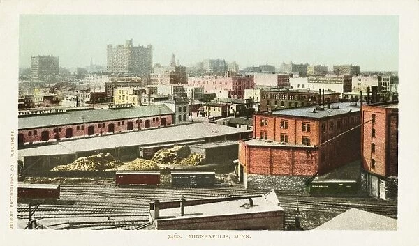 Minneapolis, Minn. Postcard. ca. 1903, Minneapolis, Minn. Postcard