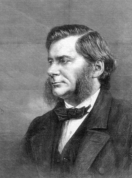 Thomas Henry Huxley (1823-1883) English biologist. Huxley at the time of his presidency