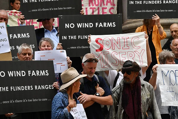 Sa Wind Farms Protest
