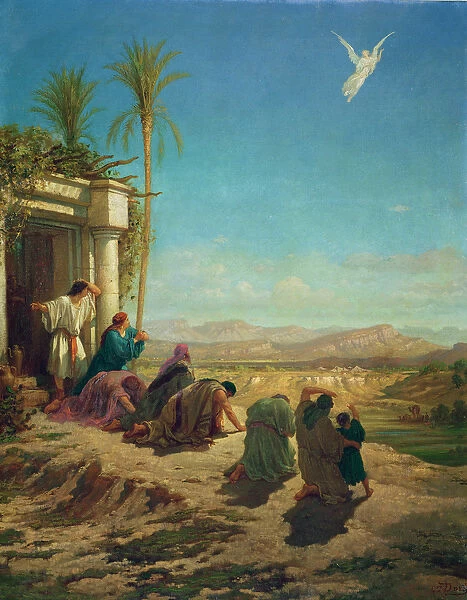 The Angel of Tobias, c. 1865 (oil on canvas)