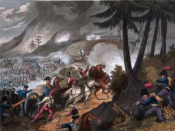 Battle of the Pyrenees in 1813, engraved by J. C. Stadler, published by Thomas Tegg