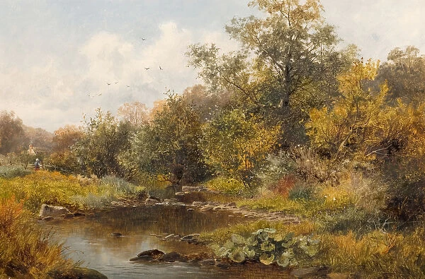 Brook at Old Storridge, Worcestershire, 1879 (oil on canvas)