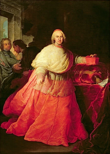 Cardinal Carlos de Borja, c. 1721 (oil on canvas)