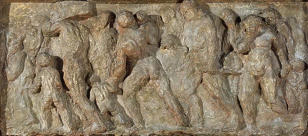 The Emigrants, 1848 (plaster)
