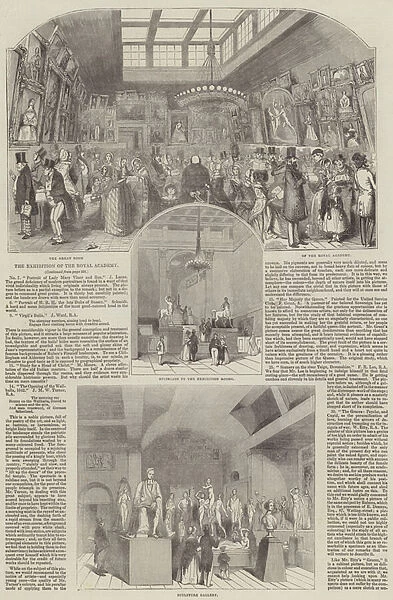The Exhibition of the Royal Academy (engraving)