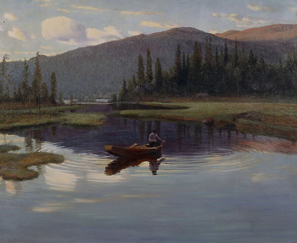 Fra Jupsjoen, or Jupsea, c. 1905 (oil on canvas)