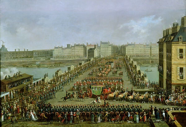 The Imperial Procession Returning to Notre Dame for the Sacred Ceremony of 2nd December 1804
