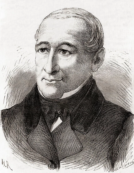 Johann Nicolaus von Dreyse, from Les Merveilles de la Science, published c