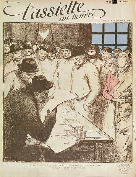 L Assiette au Beurre, Issue no. 1 (Apr. 4), Caisse de GrAeeve, 1901