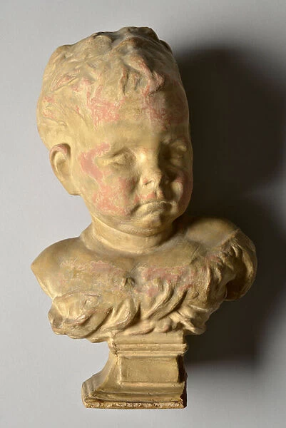 Le petit boudeur (terracotta sculpture)