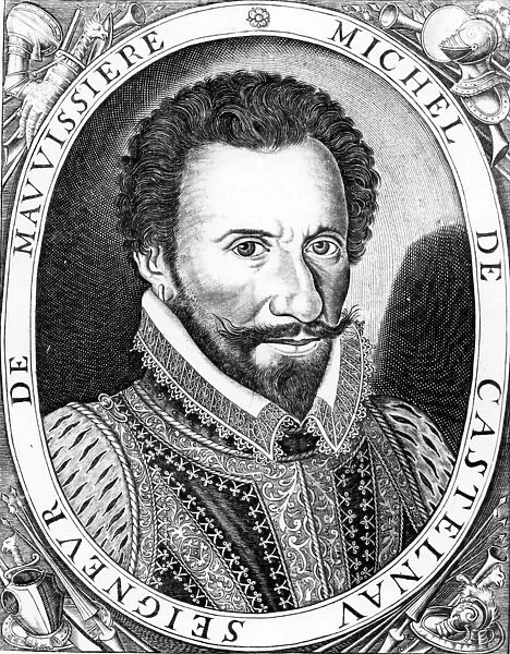 Michel de Castelnau, Seigneur de Mauvissiere, (engraving)