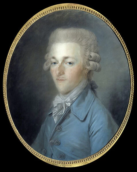 Portrait of Louis Antoine Henri de Bourbon, Duke of Enghien (1772-1804