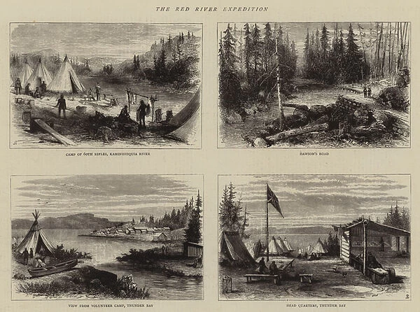 The Red River Expedition (engraving)