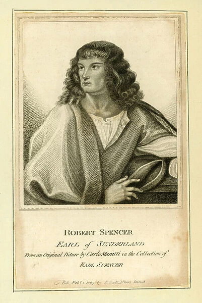 Robert Spencer, Earl of Sunderland (engraving)