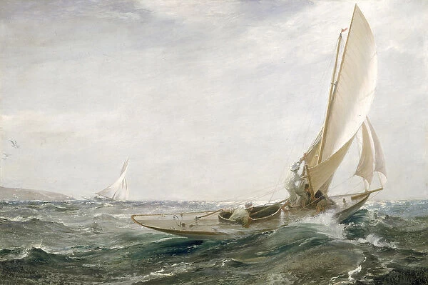 Through Sea and Air, 1910 (oil on canvas)