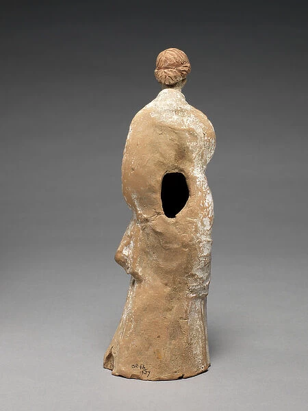 Statuette of a Female Figure (clay) (for front see 427628)