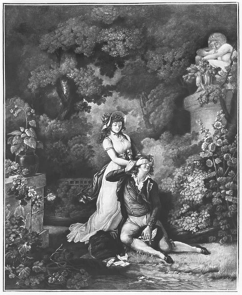 The Surprise, late 18th century (engraving) (b  /  w photo)