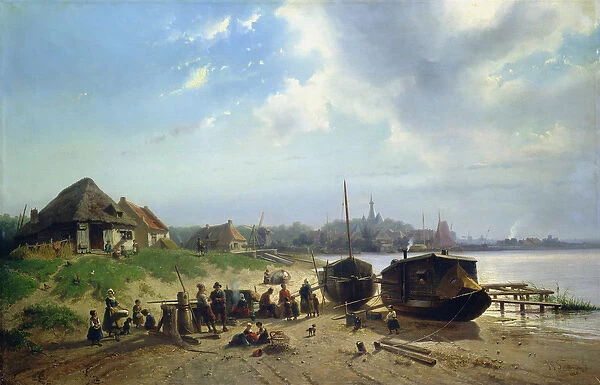 View of the Dutch Coast