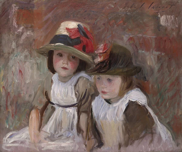 Village Children, 1890 (oil on canvas)