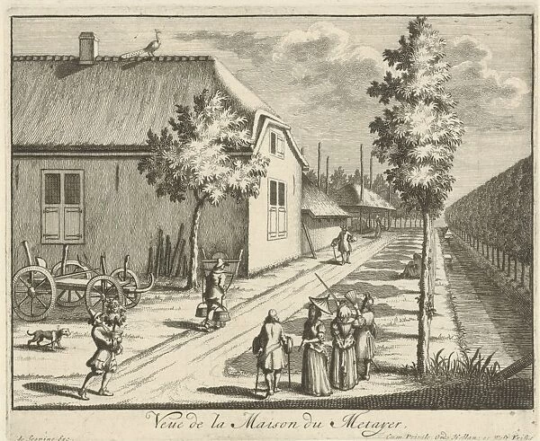 Farm Holidays in castle Gunterstein, Breukelen, Joseph Mulder, Willem Swidde, Jaques