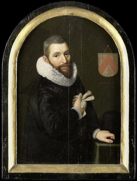 Portrait of Johan Gerritsz van Schoterbosch, attributed to Cornelis Engelsz. 1620