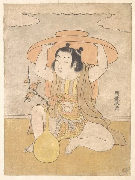 Print Edo period 1615-1868 Japan Polychrome woodblock print