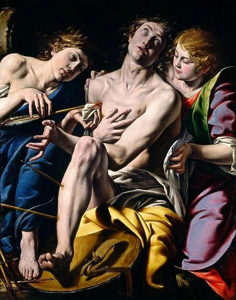 Tanzio da Varallo, Saint Sebastian, Italian, c. 1575-1633, c. 1620-1630, oil on canvas