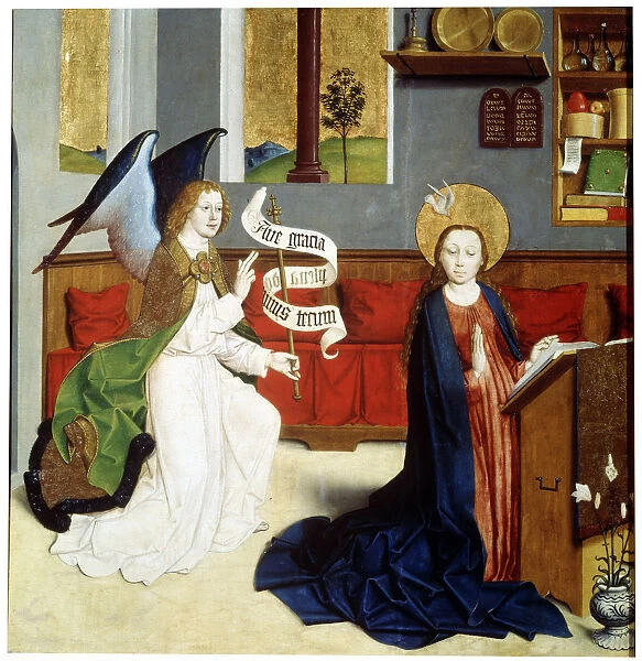 The Annunciation, c1470-c1480. Artist: German Master
