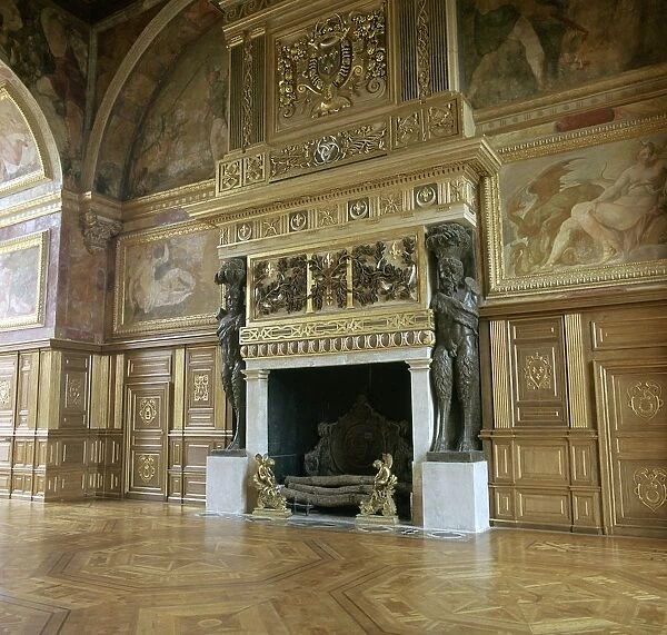 The ballroom at Fontainebleau, 16th century