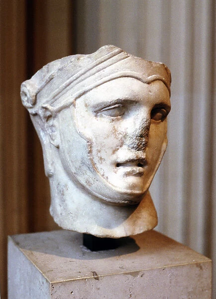 Bust of Seleucus I Nicator, Macedonian general, c4th-3rd century BC