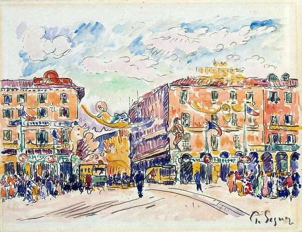 City Square, c1925. Artist: Paul Signac