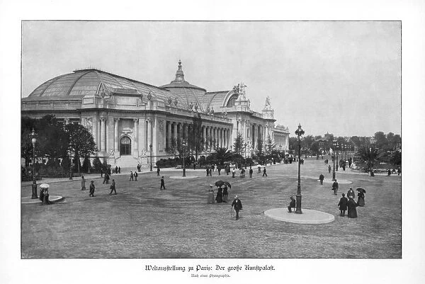 Fine Arts Palace, Paris World Exposition, 1889, (1900)