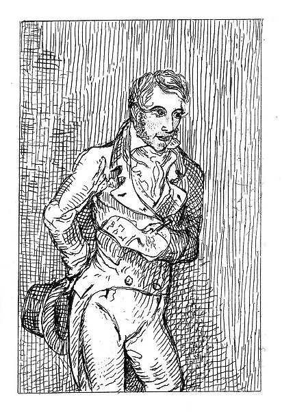 George Cruikshank (1792-1878), English caricaturist and book illustrator, 1811. Artist: George Cruikshank