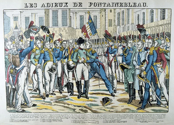 The Good-byes of Fontainbleau, 19th century